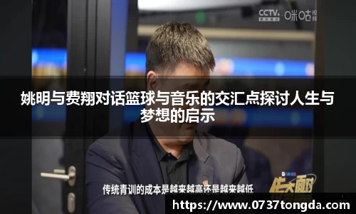 姚明与费翔对话篮球与音乐的交汇点探讨人生与梦想的启示